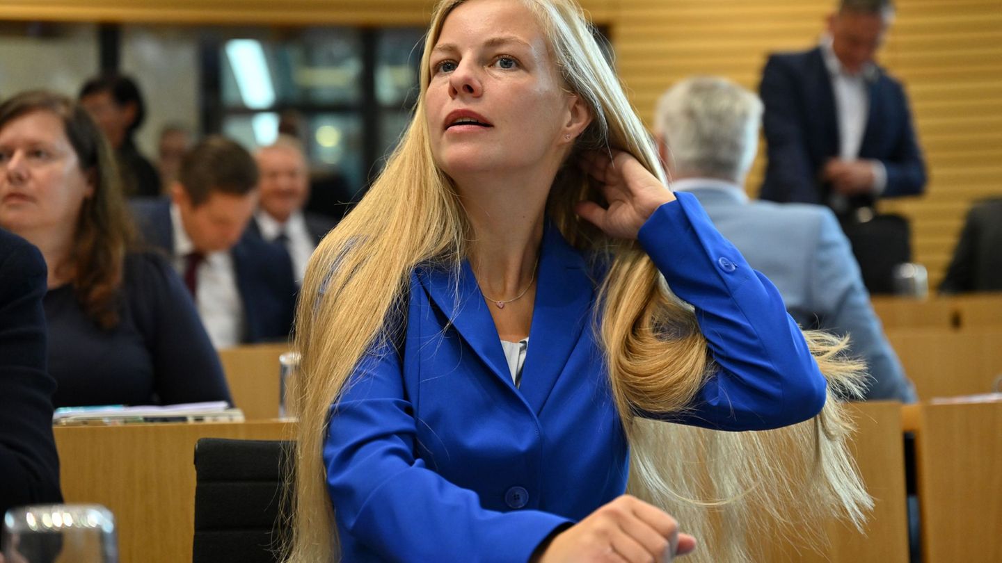 Der Mann der Thüringer AfD-Abgeordneten Wiebke Muhsal arbeitet bei einem AfD-Bundestagsabgeordneten. (Archivbild) Foto: Martin S