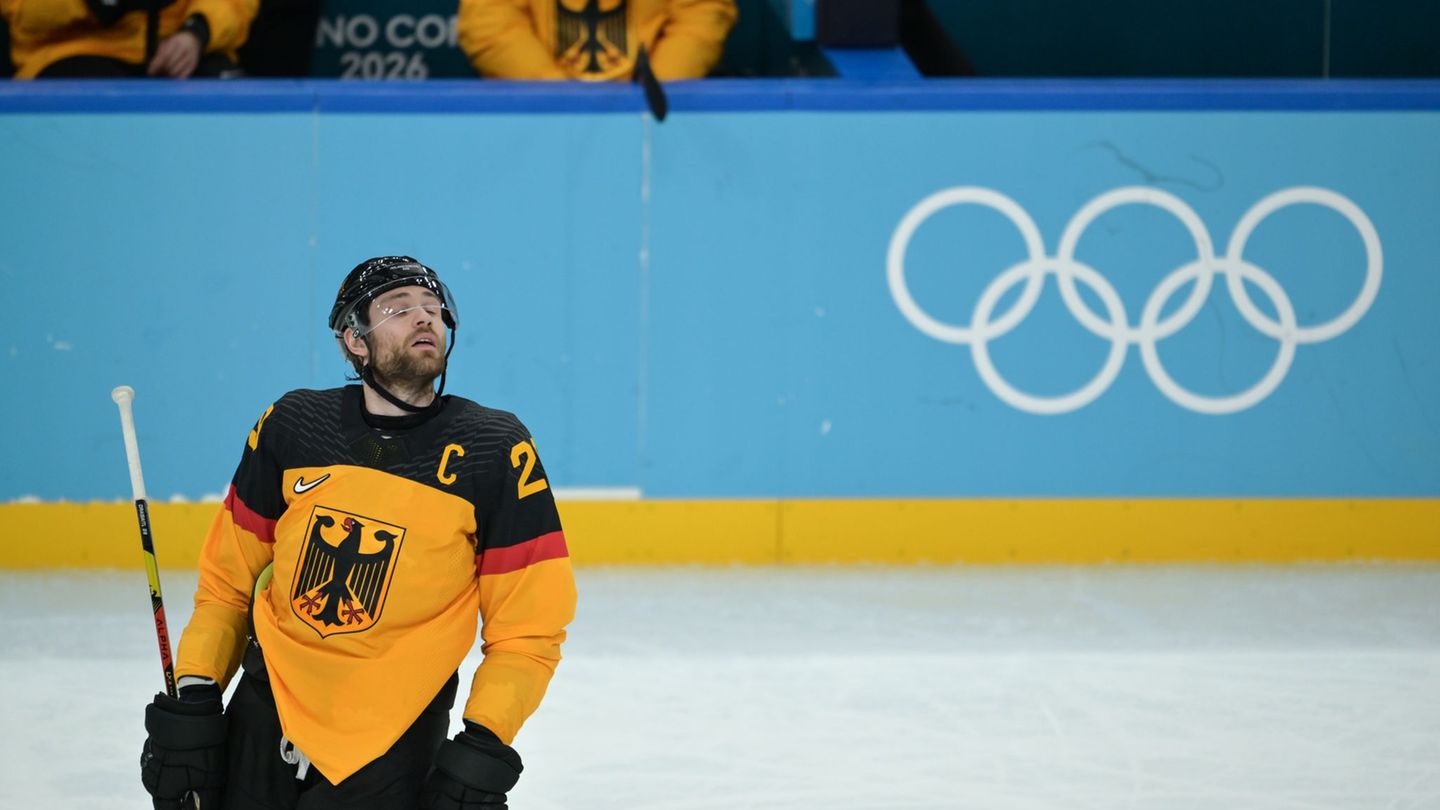 Bitteres Olympia-Aus im Viertelfinale für Deutschlands Fahnenträger Leon Draisaitl. Foto: Peter Kneffel/dpa