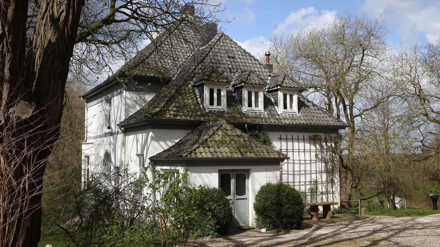 In seinem Haus in Behlendorf lebte und arbeitete Günter Grass fast 30 Jahre lang. (Archivbild) Foto: Christian Charisius/dpa