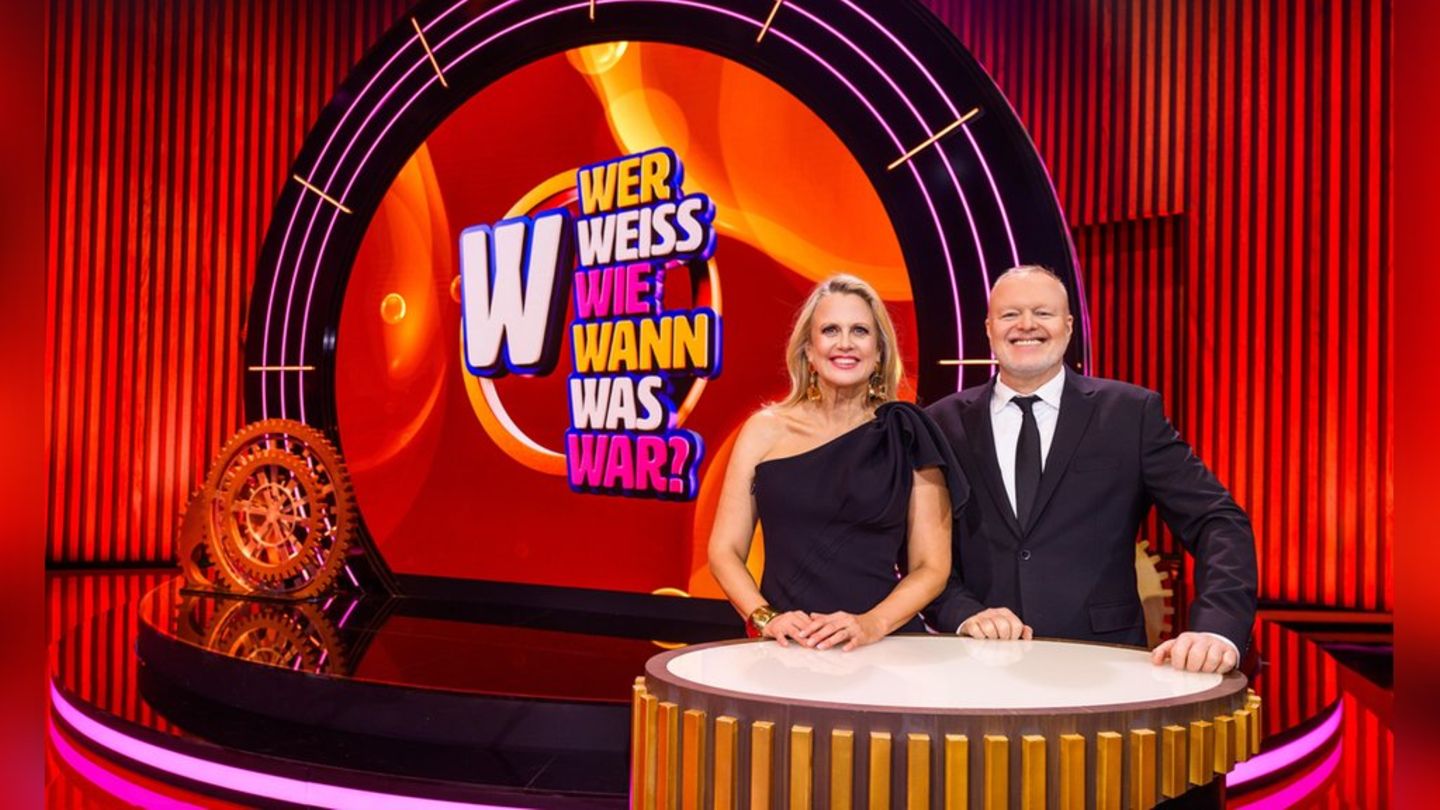 Barbara Schöneberger und Stefan Raab moderieren im März gemeinsam zwei Folgen von "Wer weiß wie wann was war?".