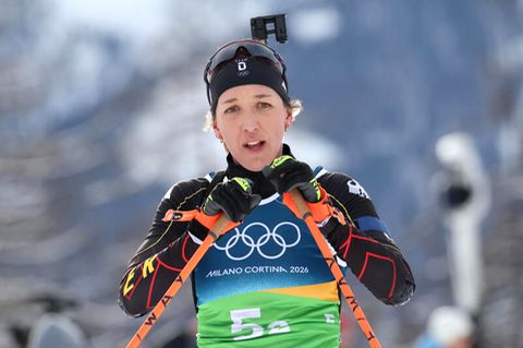 Olympia-Frauen-Staffel im Biathlon: Franziska Preuß