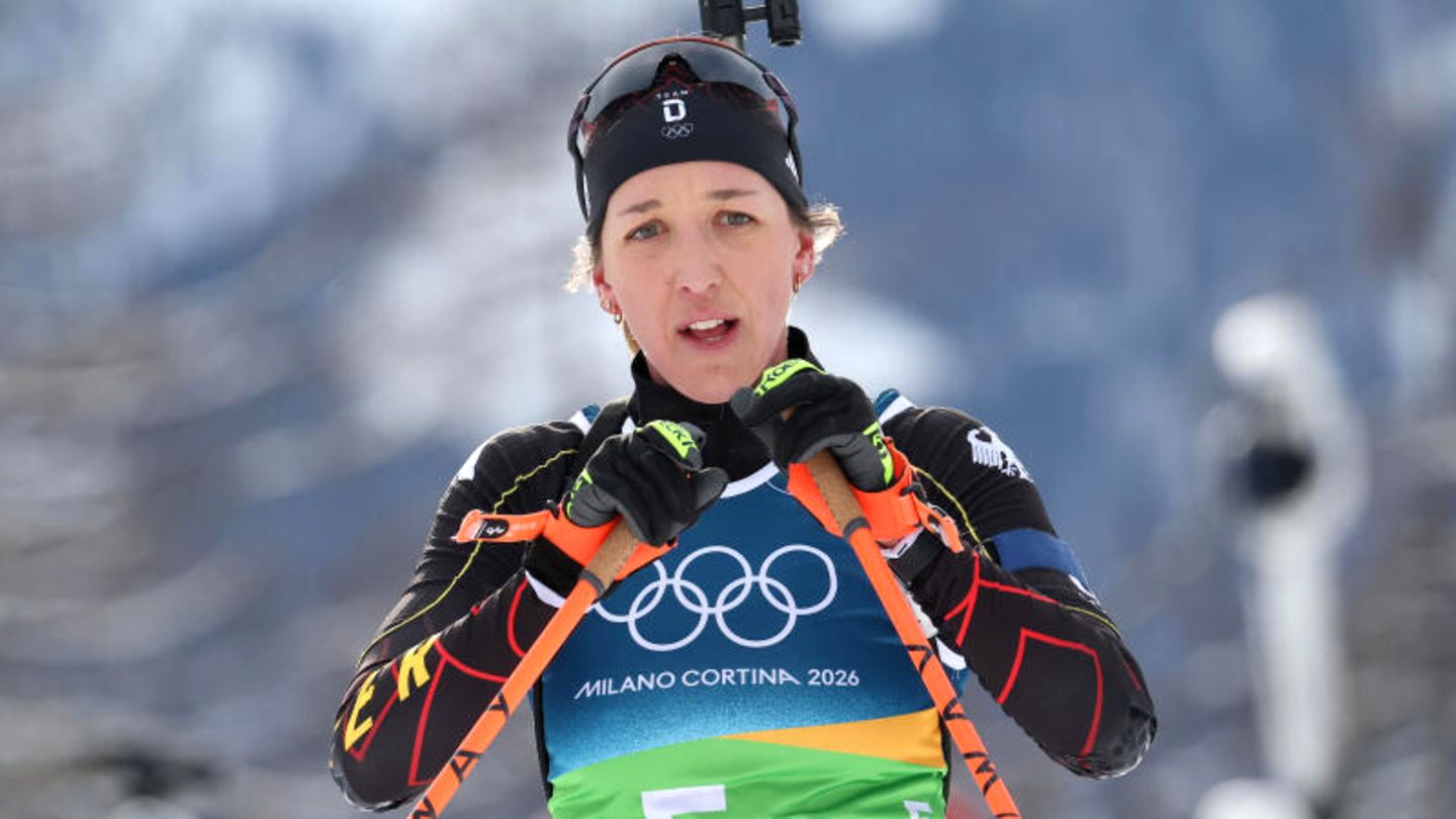 Olympia-Frauen-Staffel im Biathlon: Franziska Preuß