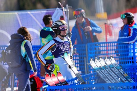 Medaillen-Traum geplatzt: Lena Dürr war sichtlich enttäuscht. Foto: Michael Kappeler/dpa