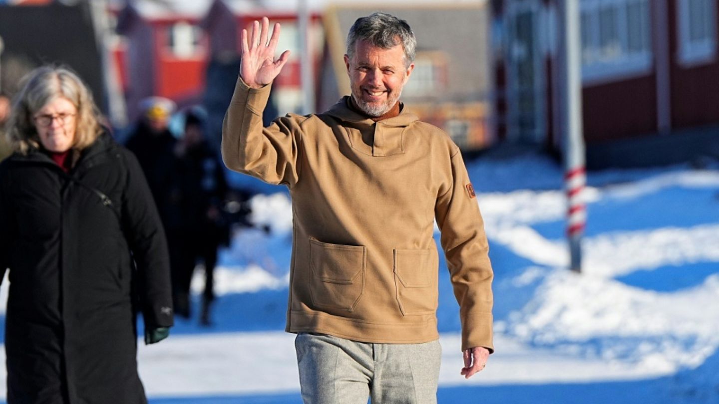 Inmitten von Spannungen wegen Trump: Dänischer König besucht Grönland