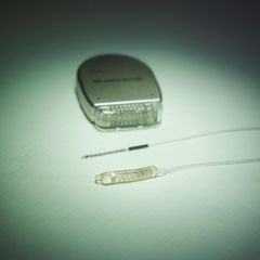 Teile eines Hirnschrittmachers