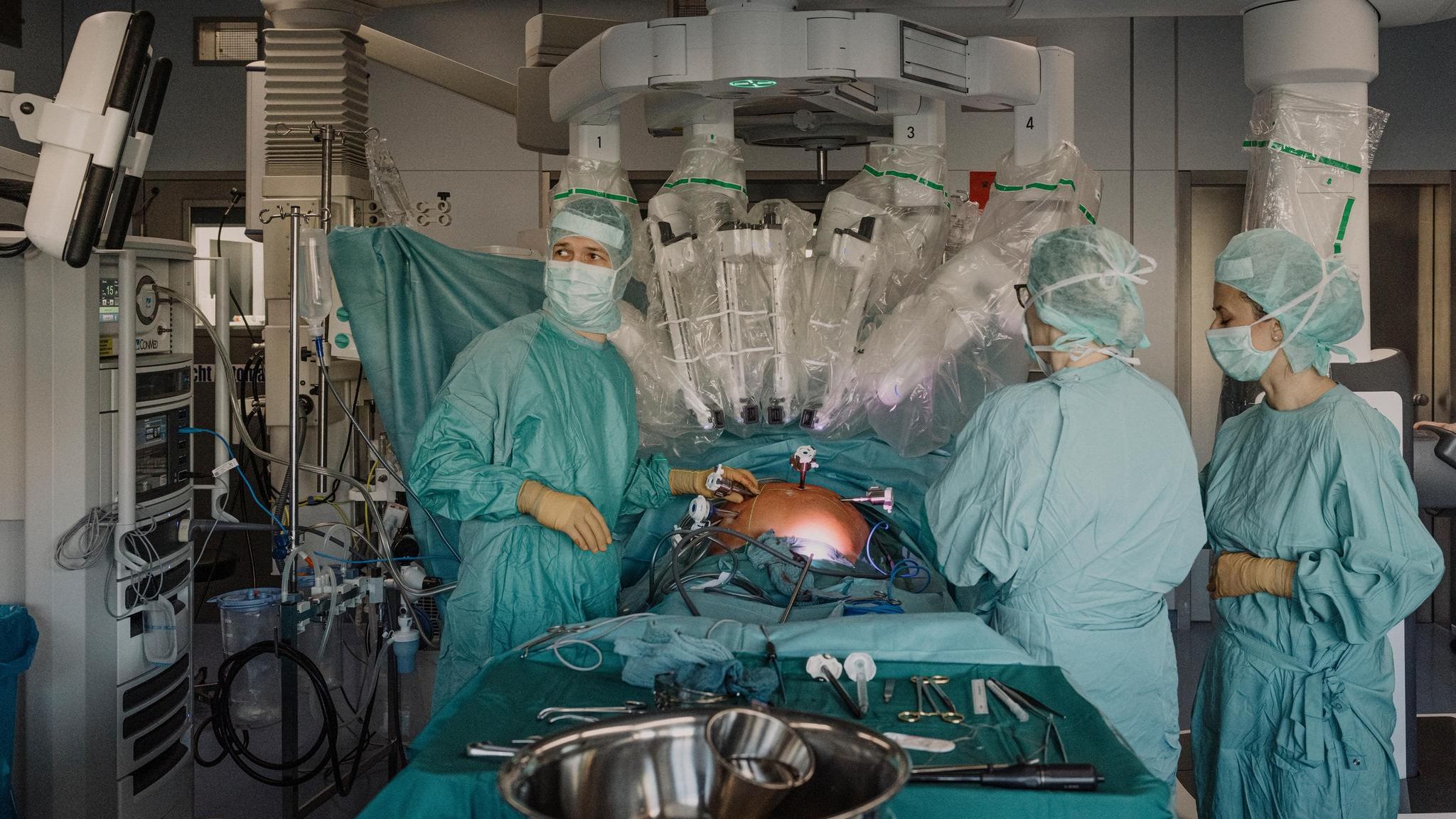 Op-Aufnahme von Leberspezialisten