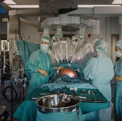 Op-Aufnahme von Leberspezialisten