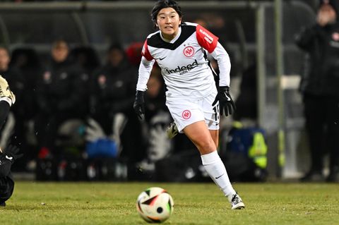 Remina Chiba traf schon früh zum Führungstor. (Archivbild) Foto: Arne Dedert/dpa