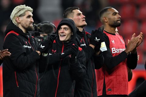 Robert Andrich und Florian Wirtz waren bei Bayer Leverkusen Mannschaftskollegen. (Archivbild) Foto: Federico Gambarini/dpa