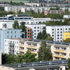 Die sächsische Wohnungswirtschaft ist noch immer mir Altschulden in Höhe von reichlich einer Milliarde Euro belastet (Archvibild
