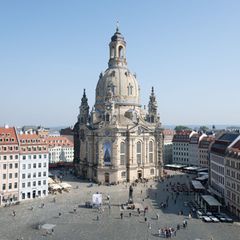 Die Frauenkirche Dresden wird durch eine Stiftung getragen. Sie kümmert sich unter anderem um den Erhalt des Bauwerkes. (Archivb
