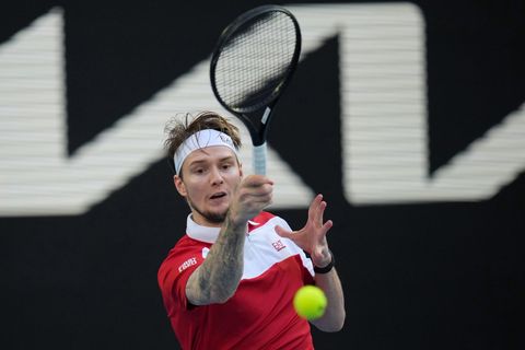 Alexander Bublik wird in diesem Jahr in München dabei sein. (Archivbild) Foto: Dita Alangkara/AP/dpa