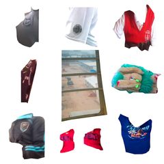 Collage aus Europol-Fahndungsbildern