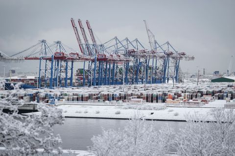 Schleppender Start für die deutsche Wirtschaft ins Jahr 2026. (Symbolbild) Foto: Christian Charisius/dpa