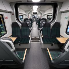 Neue und moderne Züge sind in der Region Halle/Leipzig ab Dezember unterwegs. Foto: Jan Woitas/dpa