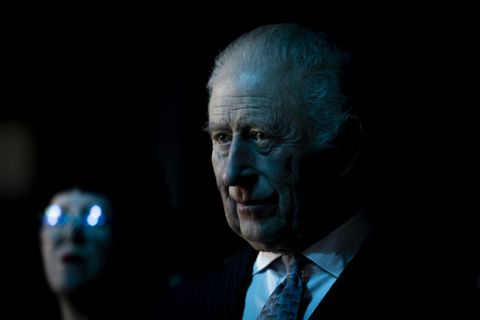 Charles III. bei Auftritt am Mittwoch
