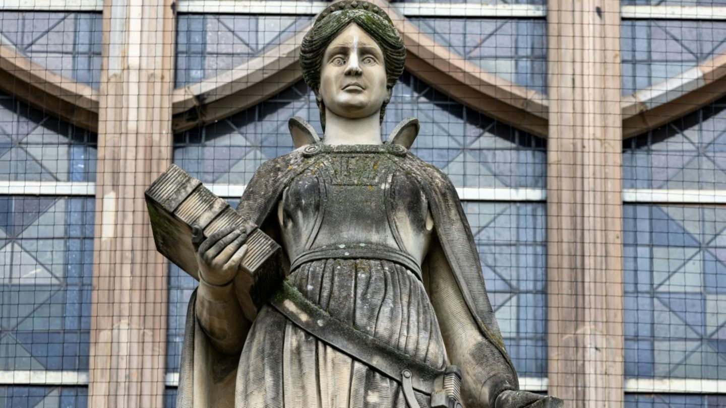 Darstellung der Justitia