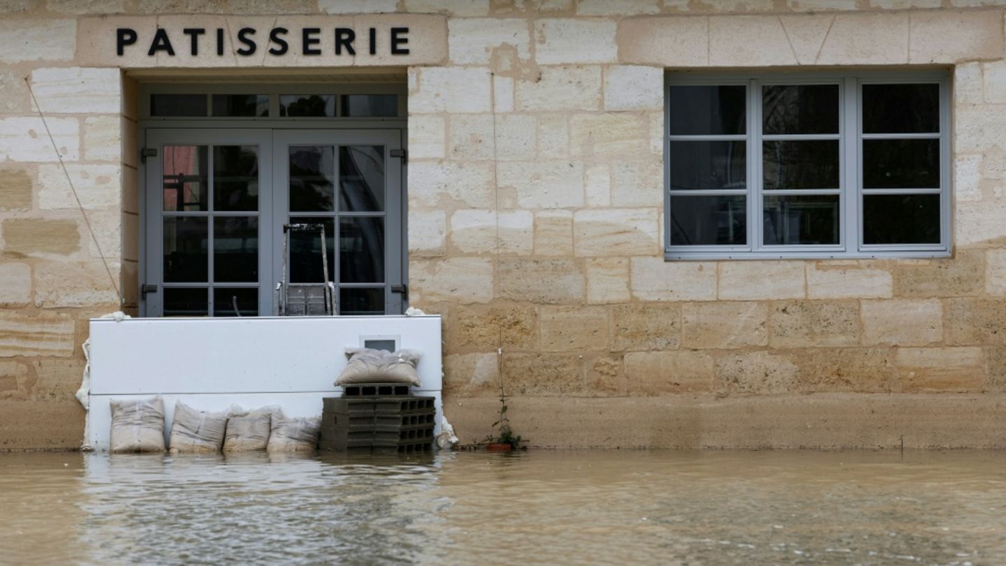 Überschwemmung in Frankreich
