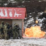 Spanische Soldaten bei der größten multinationale Übung der Nato in diesem Jahr