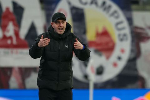 Trainer Ole Werner (RB Leipzig) haderte zuletzt mit den vielen Gegentoren nach eigenem Ballbesitz. Foto: Jan Woitas/dpa