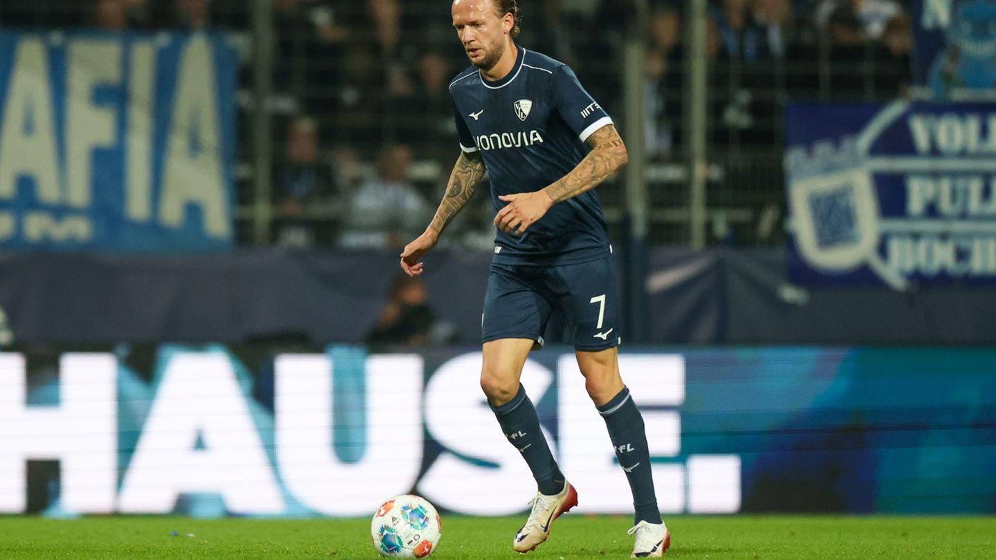 Kevin Vogt machte sein bislang letztes Spiel für den VfL Bochum am 27. September 2025 gegen Fortuna Düsseldorf (Archivbild). Fot