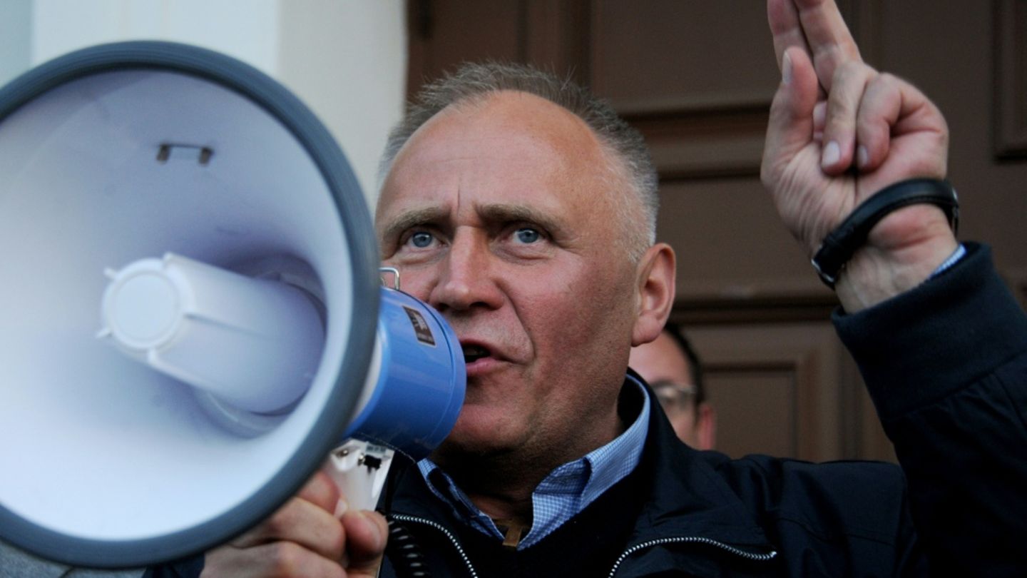 Der belarussische Dissident Mikola Statkewitsch