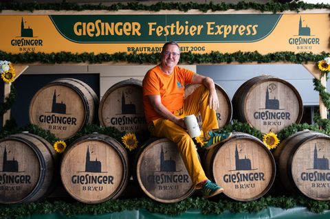 Will so schnell wie möglich auf die Wiesn: Brauereichef Steffen Marx. (Archivbild) Foto: Lukas Barth/dpa