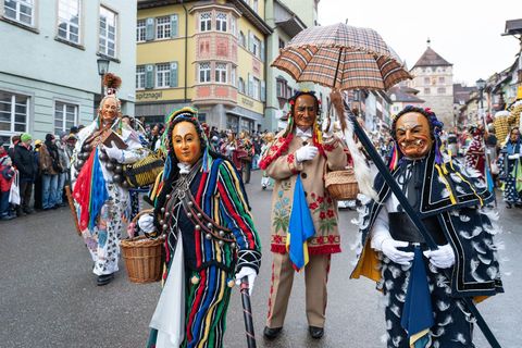 Hunderttausende Narren waren während der Fastnacht auf den Straßen Baden-Württembergs unterwegs. (Foto-Archiv) Foto: Silas Stein