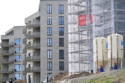2025 sind in Baden-Württemberg knapp 12 Prozent mehr Baugenehmigungen erteilt worden als im Vorjahr. (Symbolbild) Foto: Bernd We