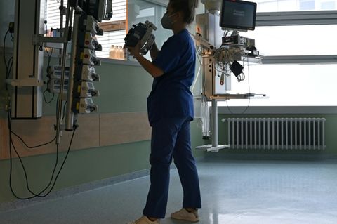 Pflegerin im Krankenhaus