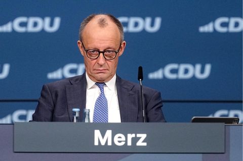 Bundeskanzler Friedrich Merz auf dem CDU-Parteitag in Stuttgart – noch vor seiner Wiederwahl