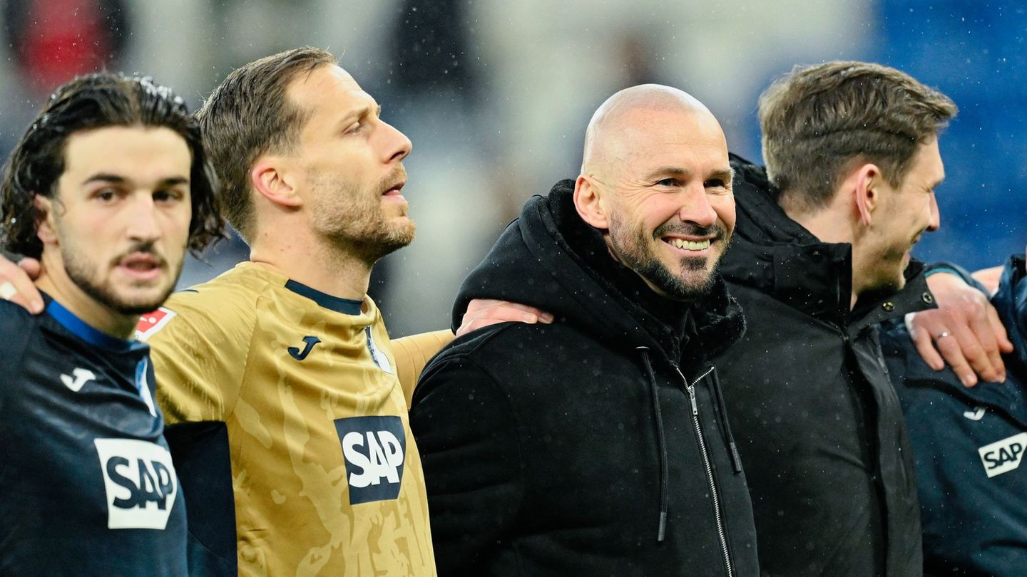 Die TSG Hoffenheim will auch in Köln feiern (Archivbild). Foto: Uwe Anspach/dpa