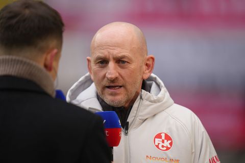 Kaiserslauterns Trainer Torsten Lieberknecht peilt in Münster den ersten Auswärtssieg des neuen Jahres an. (Archivbild) Foto: Th