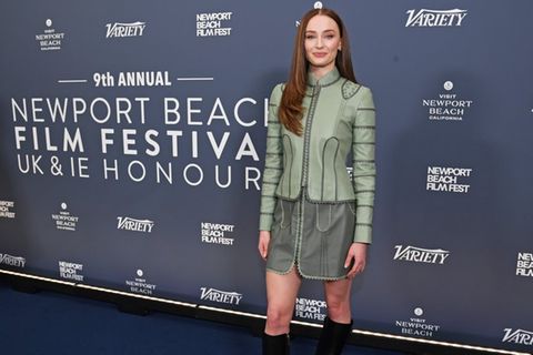 Sophie Turner wurde beim Newport Beach Film Festival mit einem Award geehrt.