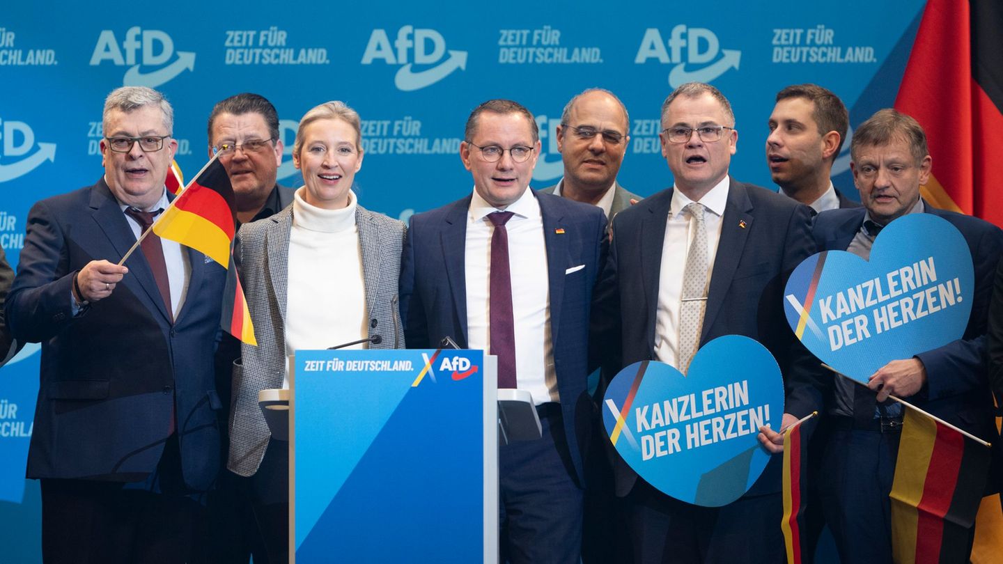 Der Bundesvorstand der AfD möchte sich am Montagabend mit den internen Vorwürfen gegen führende Funktionäre der AfD-Niedersachse