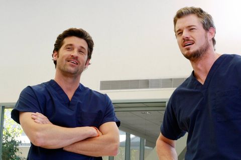 McDreamy und McSexy: Patrick Dempsey (li.) und Eric Dane wurden durch ihre "Grey's Anatomy"-Rollen zu Serienstars.