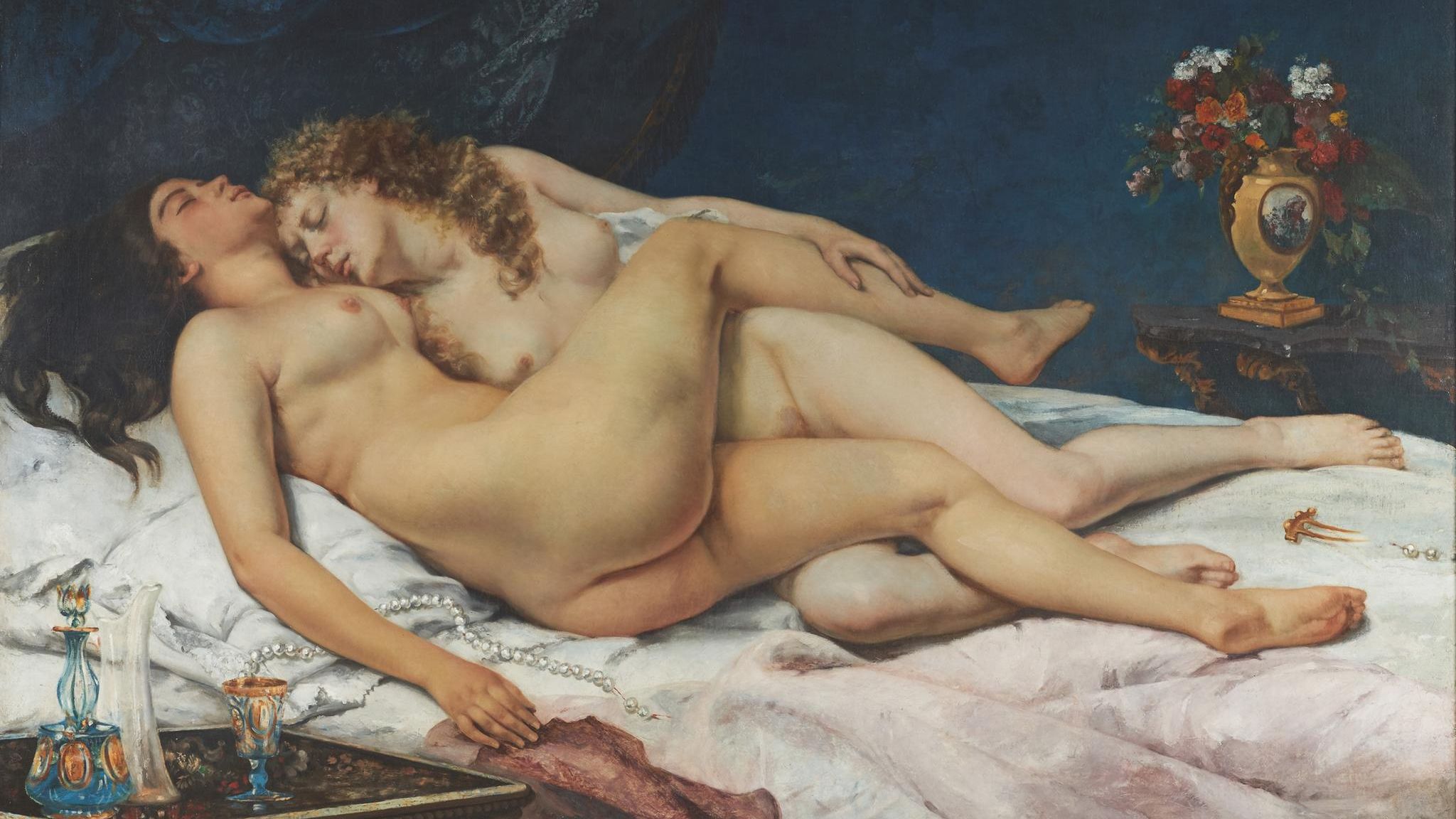 Die Schläferinnen von Gustave Coubert