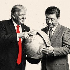 Die USA und China, beziehungsweise Donald Trump und Xi Jinping wollen die Welt unter sich aufteilen
