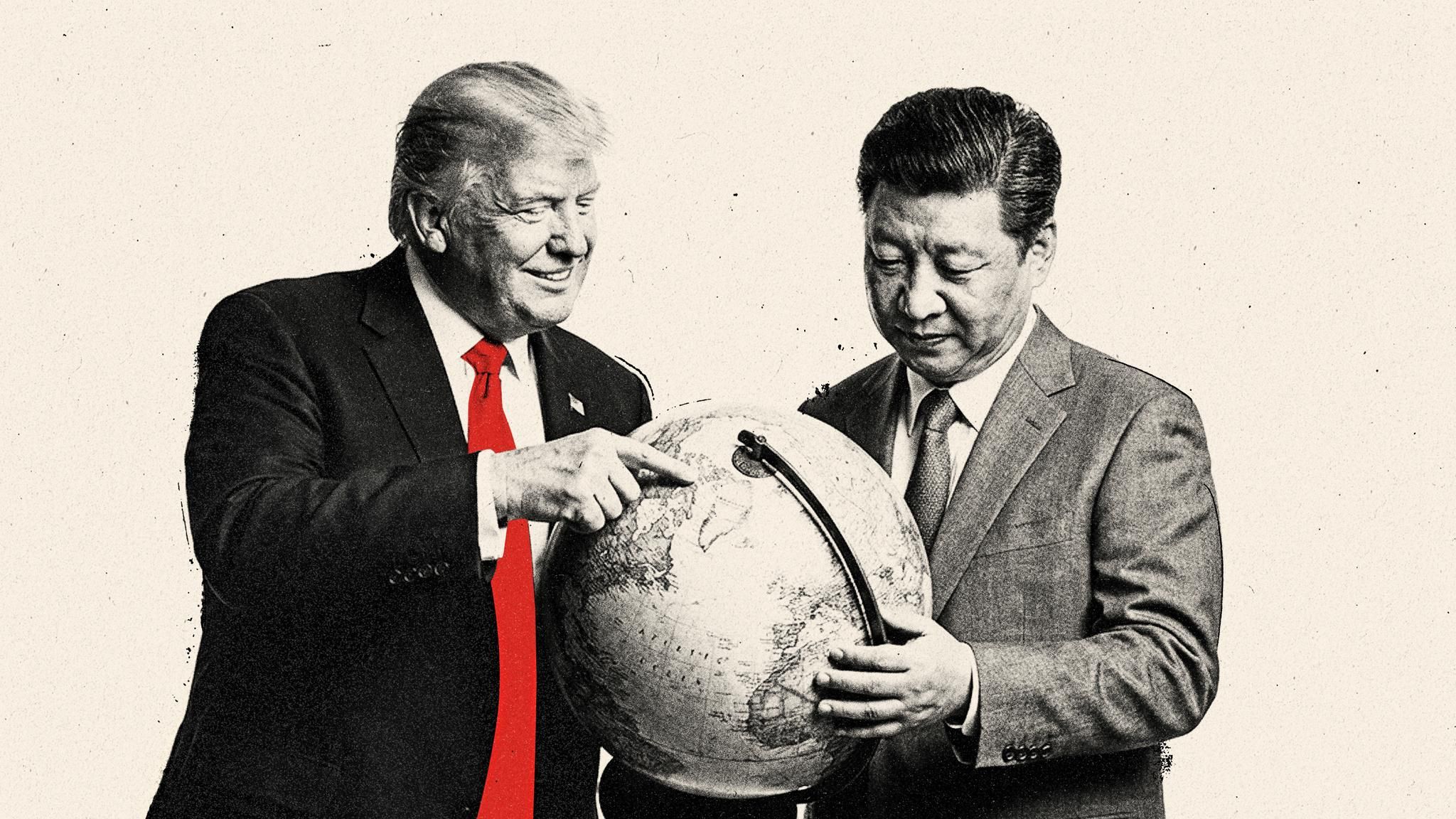 Die USA und China, beziehungsweise Donald Trump und Xi Jinping wollen die Welt unter sich aufteilen