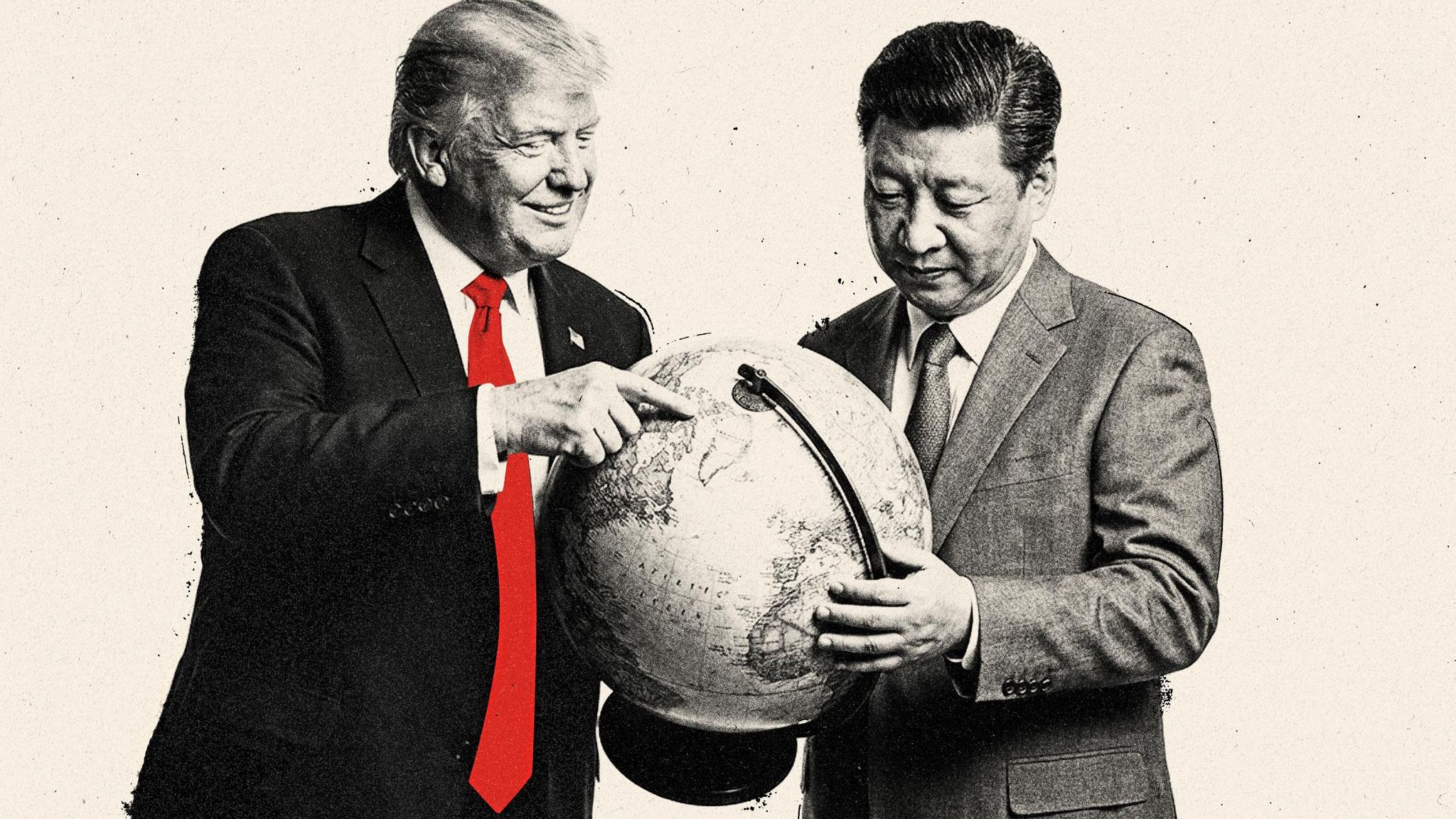 Die USA und China, beziehungsweise Donald Trump und Xi Jinping wollen die Welt unter sich aufteilen