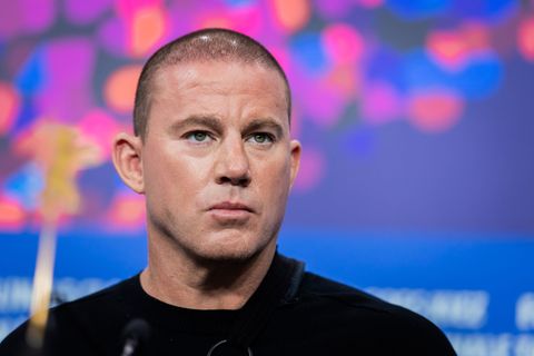 Channing Tatum ist in Berlin. Foto: Christoph Soeder/dpa