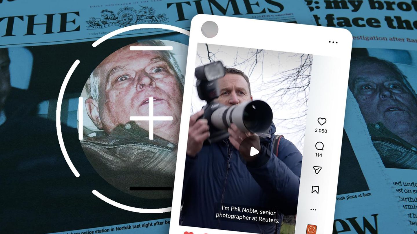 Nach Freilassung: So gelang dem Fotografen die ikonische Aufnahme von Andrew