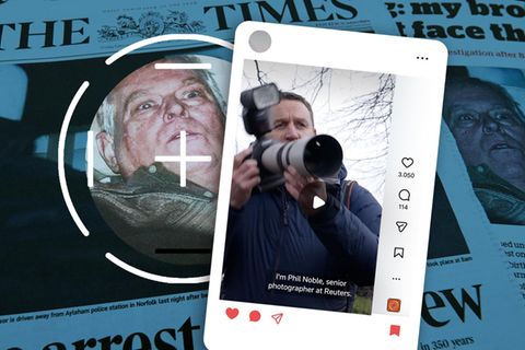 Eine Montage mit dem Andrew-Fotografen