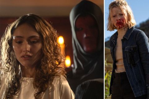 Emily Kusche (l.) und Karoline Schuch in der neuen Staffel "Oderbruch".