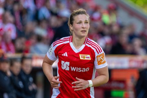 Torschützin beim Sieg gegen den 1. FC Köln: Union Berlins Dina Orschmann (Archivbild) Foto: Soeren Stache/dpa