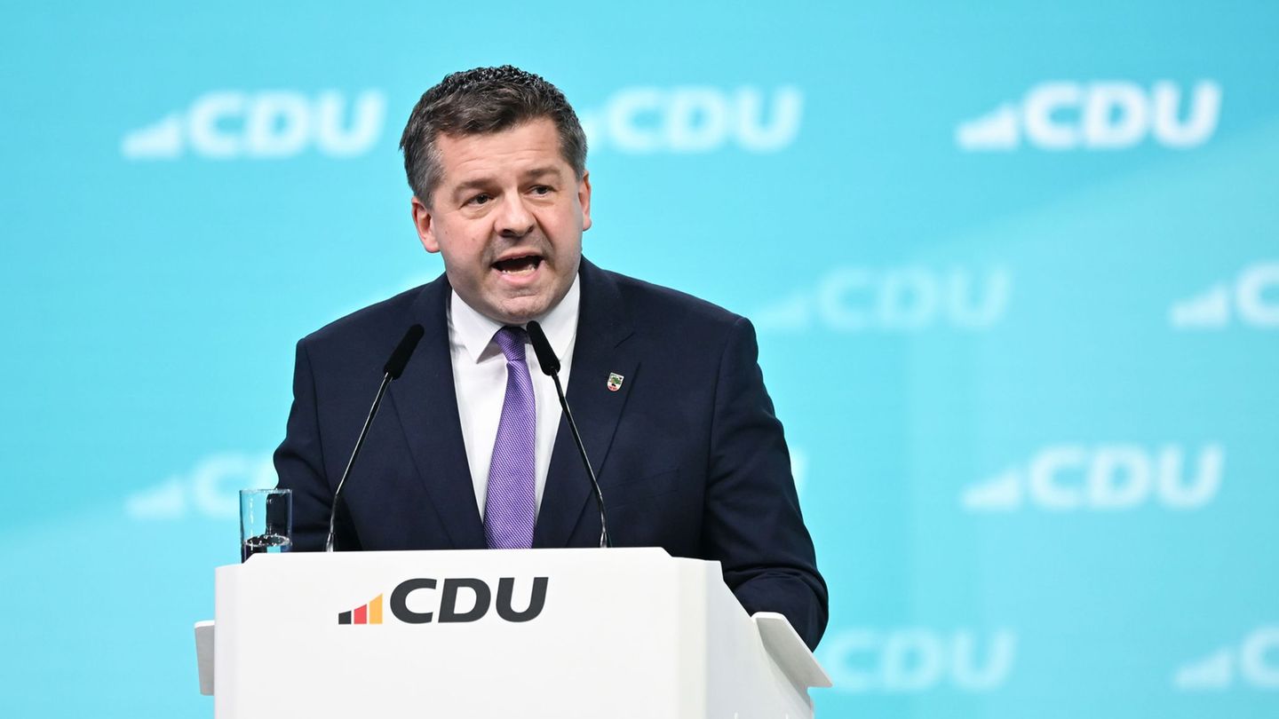CDU-Parteitag: Sven Schulze mit rund 87 Prozent in CDU-Präsidium gewählt