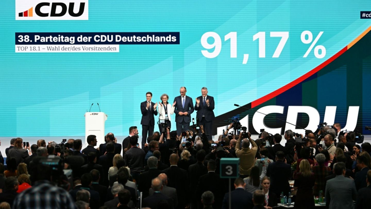 Abschluss des CDU-Parteitags: Antragsberatungen und Söder-Rede