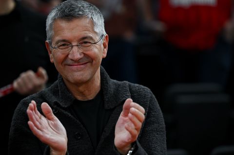 Lobt den Bayern-Trainer: Bayern-Präsident Herbert Hainer (Archivbild) Foto: Sven Hoppe/dpa