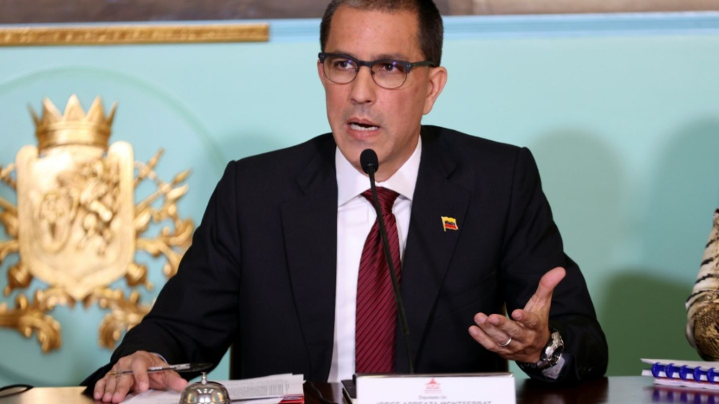 Der Abgeordnete Jorge Arreaza