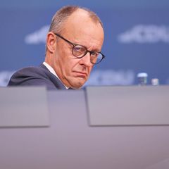 Friedrich Merz auf dem Parteitag in Stuttgart